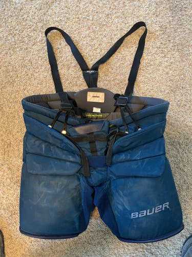 Used Large Bauer Pro Stock Goalie Pants