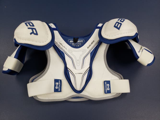 Used Bauer Nexus 7000 Shoulder Pads Junior Large