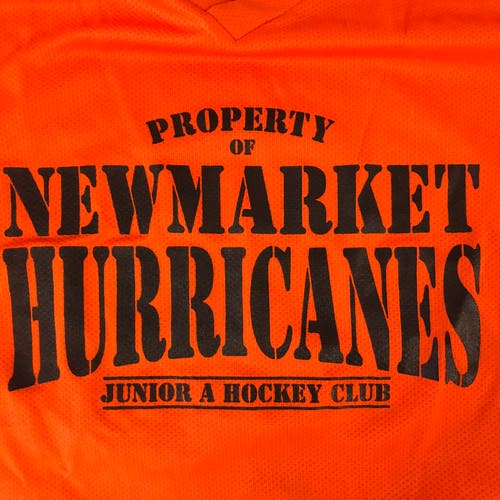 Newmarket Hurricanes Jr A XXL practice jersey