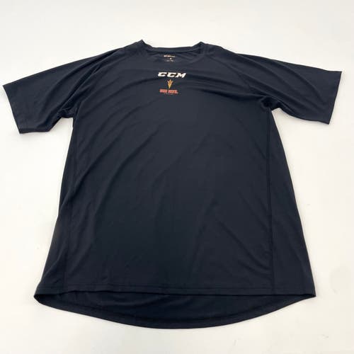 ASU Sun Devils Large CCM Loose Compression Shirt - Large