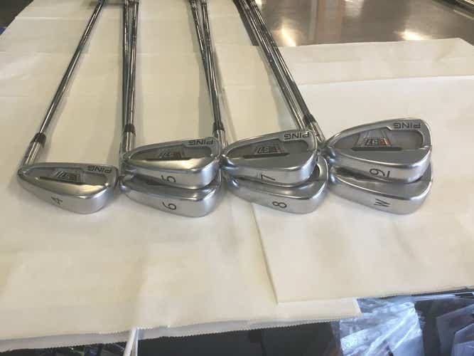Used Ping S57 4i-pw Regular Flex Steel Shaft Iron Sets