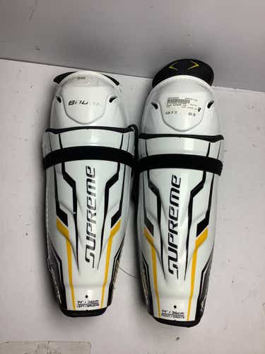 Used Bauer Supreme 150 14" Hockey Shin Guards