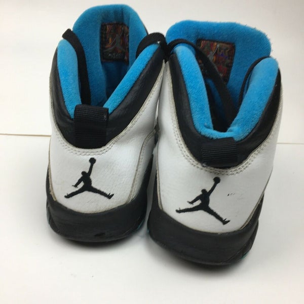 Air Jordan 10 Retro Powder Blue Basketball Sneakers Youth GS