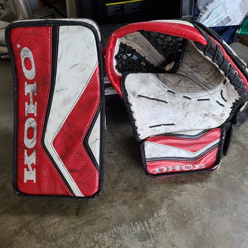 Koho 590L glove and blocker set