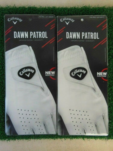 2 Callaway Dawn Patrol XXL Reg - Left Hand Men's Golf Gloves