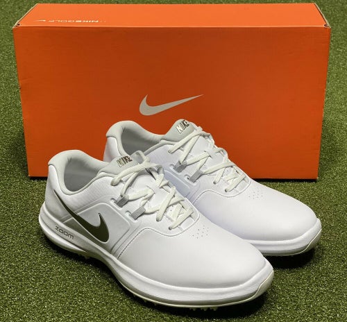 Nike Air Zoom Victory Golf Shoes AQ1524 White/Gray 8.5 Medium (D) New #77962