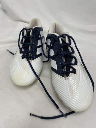 Adidas Mens Freak Carbon Low White/navy Football Cleats Size 13.5 (122201526)