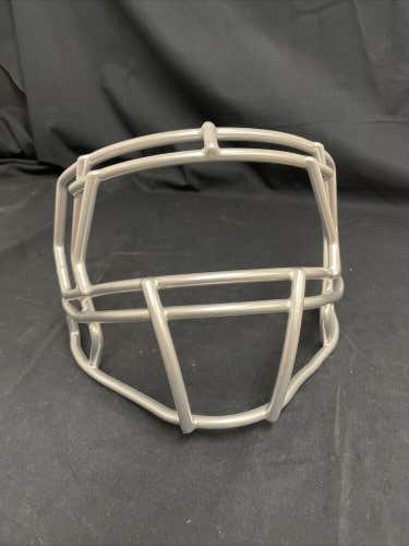 Riddell SPEED S2EG 1st Generation Adult Football Facemask In METALLIC SILVER.