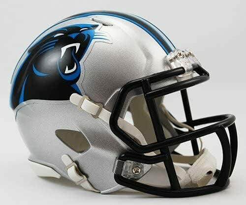 Carolina Panthers Helmet Riddell Replica Mini Speed Style