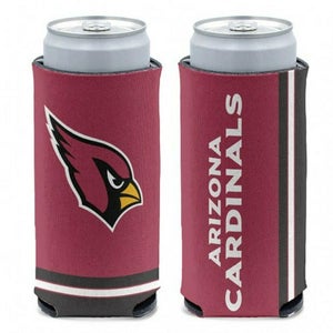 Arizona Cardinals Slim Can Cooler Collapsible Koozie - Two Sided Can Design