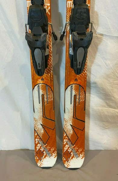 K2 Apache Xplorer 177cm 128-84-112 Partial Twin Skis Marker MX