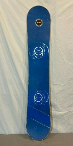 RARE Vintage Never Summer Industries 162cm Twin-Tip All-Mountain Snowboard Deck