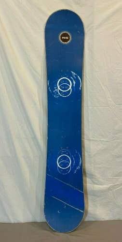 RARE Vintage Never Summer Industries 162cm Twin-Tip All-Mountain Snowboard Deck