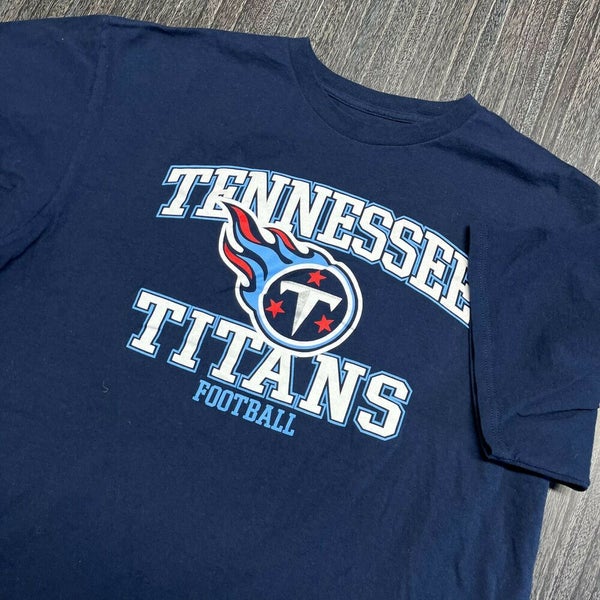 NFL Team Apparel Tennessee Titans Grey T Shirt Men’s SZ LARGE