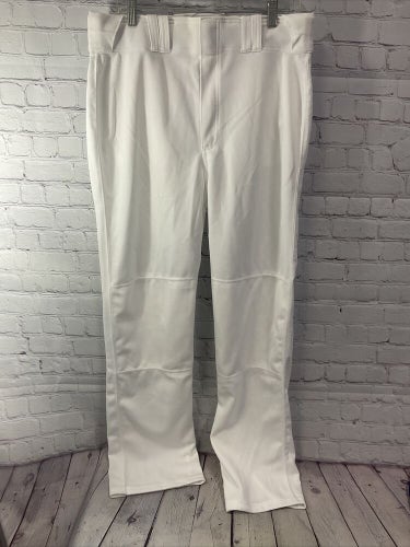 Russell Athletic Football Uniform Pants White Size Large New Without Tags