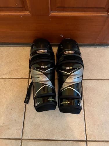 Bauer  3S Pro Shin Pads Size 14 Used