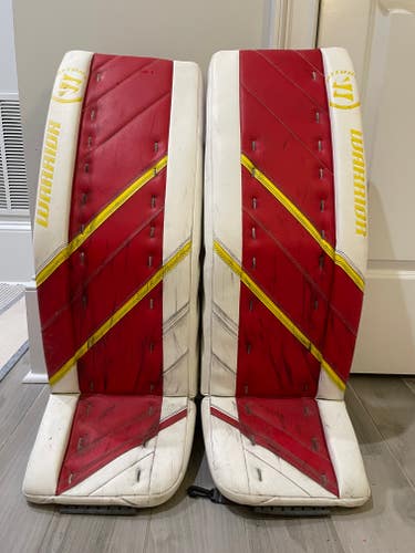 Used 34" Warrior Regular Ritual G4 Pro Goalie Full Set