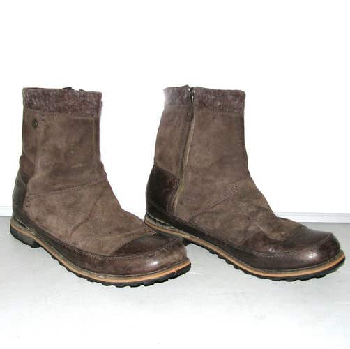 North Face Women Brown Waterproof Primaloft 200 Gram Insulation Leather Boots~11