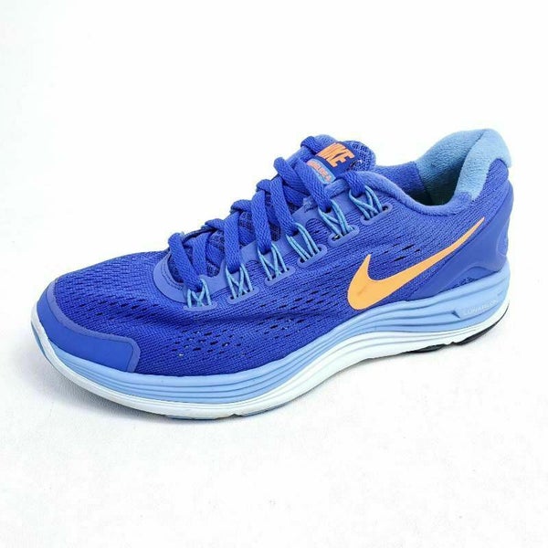 Nike Lunarglide 4 Shoes Womens 5 Blue 524978-564 2012 Top SidelineSwap