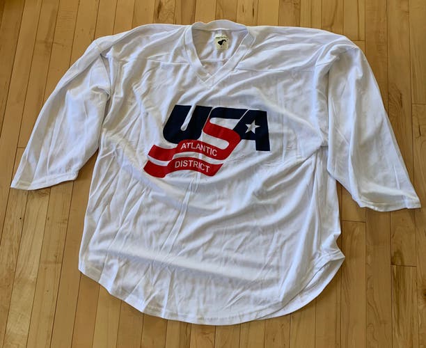 USA White Used Large  Jersey