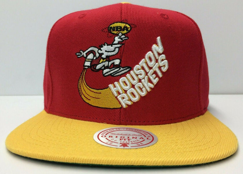 Houston Rockets Mitchell & Ness NBA Snapback Hat 2Tone Hardwood