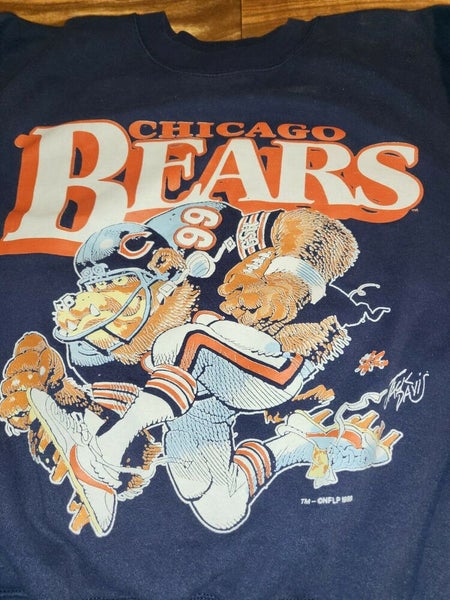 Vintage 90s CHICAGO BEARS Nfl Team T-shirt /team Nfl / Nutmeg 