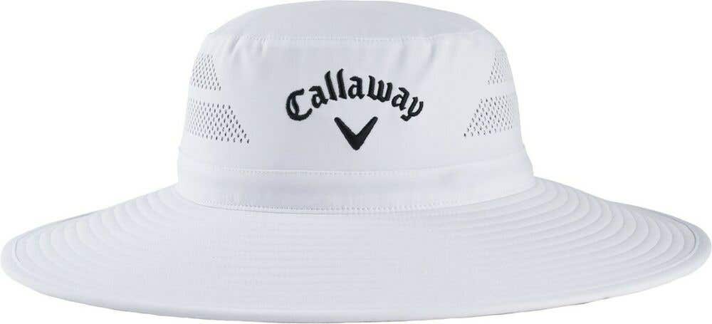 Callaway Golf 2022 Sun Hat White Adjustable One Size New w/ Tags #85970