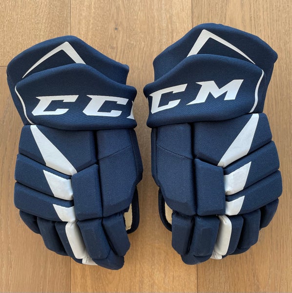 2021 CCM Jetspeed FT475 Hockey Gloves, Senior 15” Navy Blue