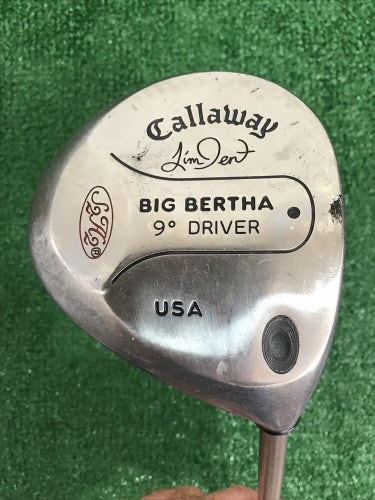 Callaway Big Bertha Jim Dent Signature Driver 9* With Regular Graphite Shaft