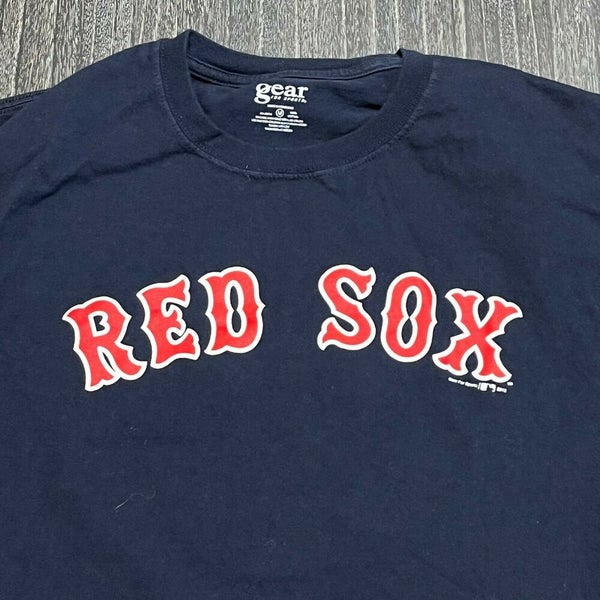 Boston Red Sox T Shirt Women Medium Adult Blue MLB Baseball USA