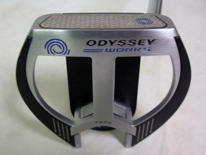 Odyssey Works Versa 2-Ball Fang Putter 34" (Steel) Mallet Golf Club