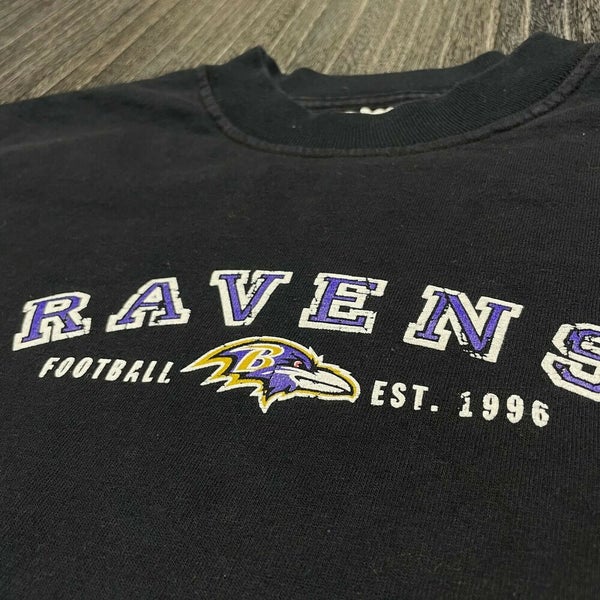 New Baltimore Ravens Graphic Tee NFL Football Shirt Tshirt Size XL NWT Black