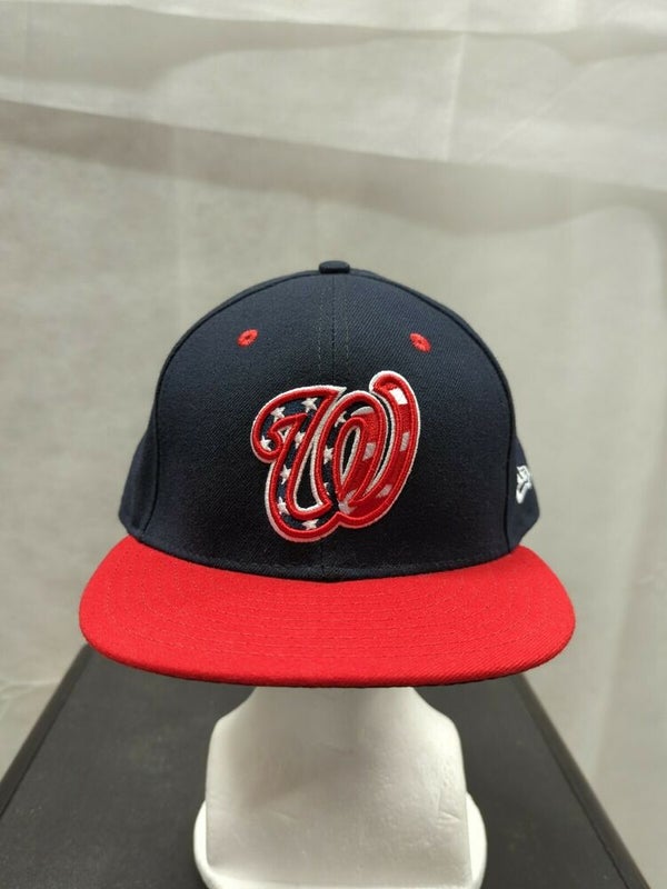 New Era Men's Washington Nationals 59Fifty Alternate Navy Low Crown Fitted  Hat