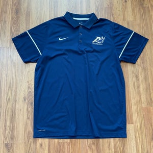 Apollo High School Hawks Football GLENDALE, ARIZONA Nike Size XL Polo Golf Shirt