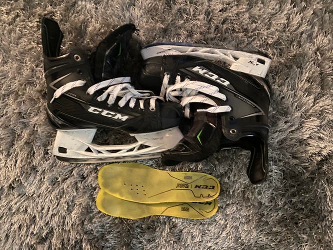 Used CCM Regular Width Size 8.5 Ribcor 80K Hockey Skates