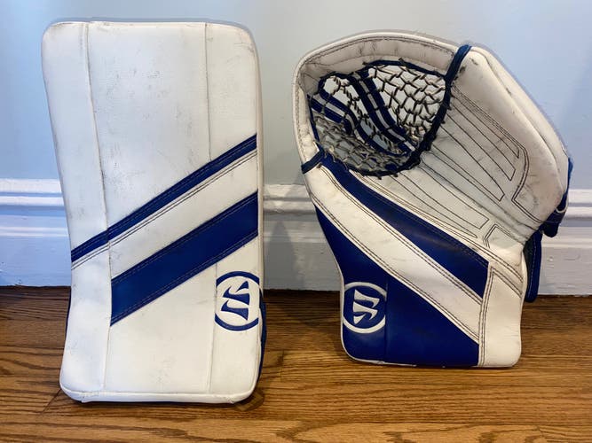 Warrior Ritual G4 SR Glove and Blocker Set
