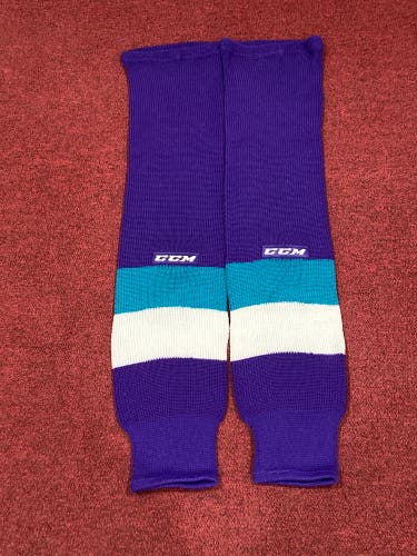 Orlando Solar Bears Sock Package 4 Pair CCM Pro Stock Socks Item#OSB1