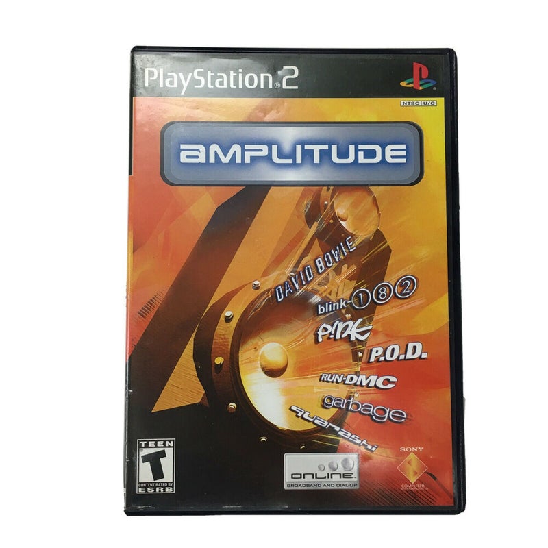 Amplitude (Playstation 2, 2003) PS2 Music Video Game CIB with Manual TESTED