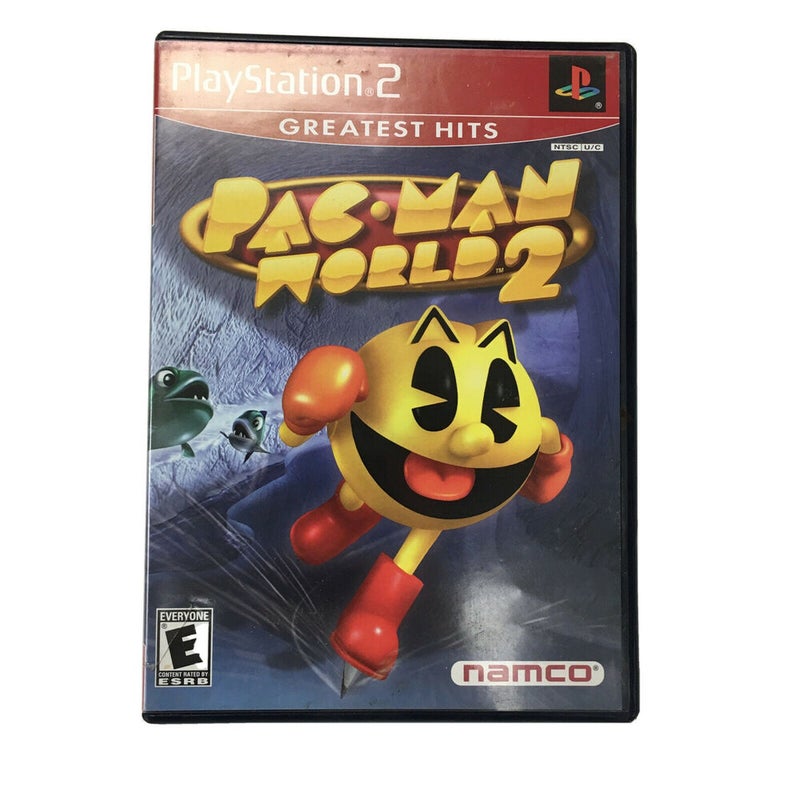 Pac-Man World 2 (Playstation 2, 2002) PS2 Video Game Adventure Namco CIB Tested
