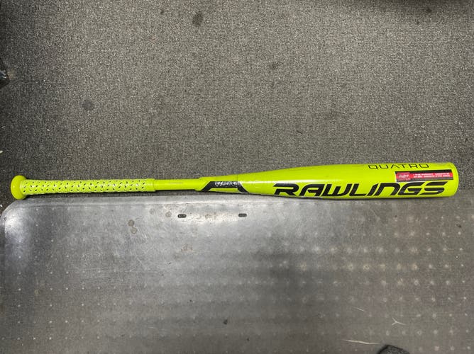 New Rawlings (-3) 30 oz 33" Quatro Bat