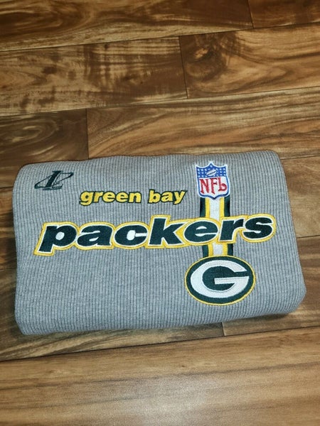 Vintage Green Bay Packers Sweatshirt Mens M/L NFL Fleece Logo Athletic  Sweater