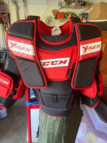 Used XL CCM Y flex Goalie Chest Protector