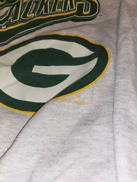 vtg vintage packers NFL mens coat jacket team apparel field winter pullover  hood