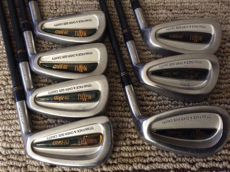 Used Dunlop Maxfli Hi-Brid iron set JDM market irons