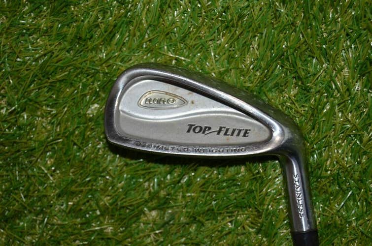 Top Flite Nero Stainless 8 Iron Right Handed 36.5" Steel Stiff New Grip