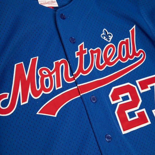 Mitchell & Ness Men's Montreal Expos MLB Vladimir Guerrero Jersey