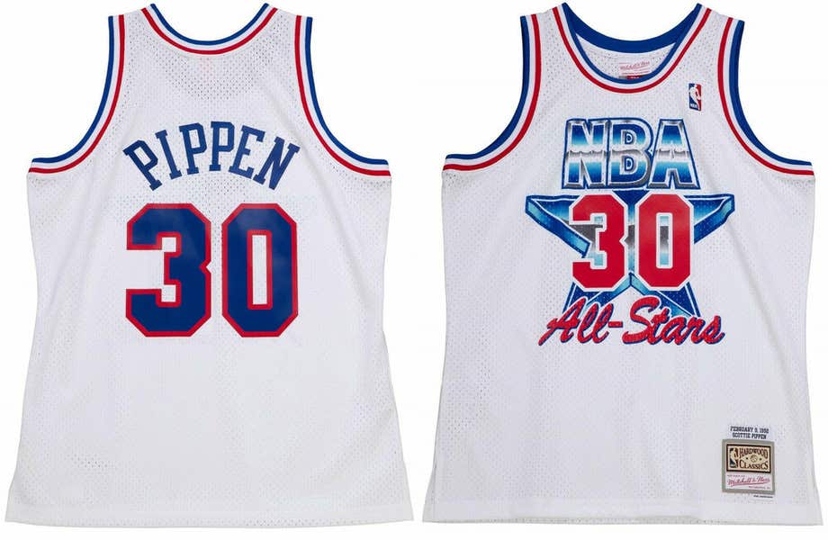 1992 NBA All-Star Game Scottie Pippen #30 Mitchell & Ness