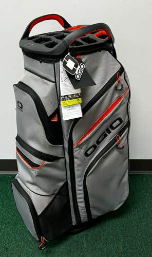 OGIO WOODE 15 GREY 15-WAY DIVIDER GOLF BAG NEW WITH TAGS