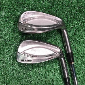 Tommy Armour 845 8 and 9 Iron Set Steel, Right handed