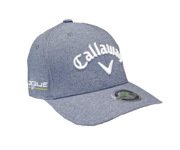 NEW 2022 Callaway Tour Authentic Performance Pro Heather Gray Adjustable Hat